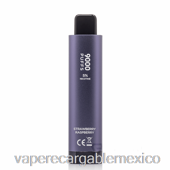 Vape Recargable Hqd Cuvie Plus 2.0 9000 Desechable Fresa Frambuesa